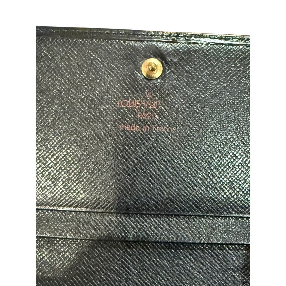 Louis Vuitton Black Epi Leather Trésor Long Wallet with COA - Picture 4 of 8
